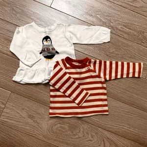 Set of long sleeve sweaters